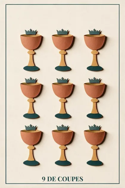 9 of Cups, Tarot de Marseille