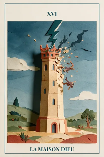 La Maison-Dieu, Tarot de Marseille