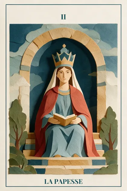 The Popess, Tarot de Marseille