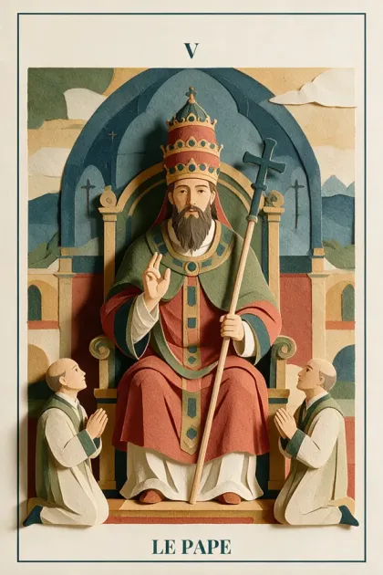 The Pope, Tarot de Marseille