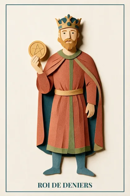 King of Pentacles, Tarot de Marseille