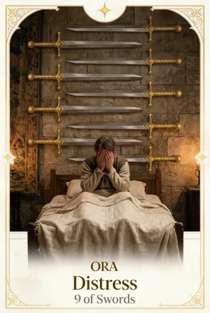 9 of Swords, Rider-Waite-Smith