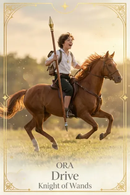 Knight of Wands, Rider-Waite-Smith