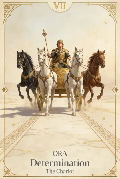 Le Chariot, Rider-Waite-Smith