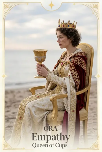 Queen of Cups, Rider-Waite-Smith
