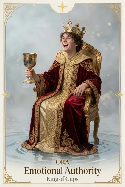 King of Cups, Rider-Waite-Smith