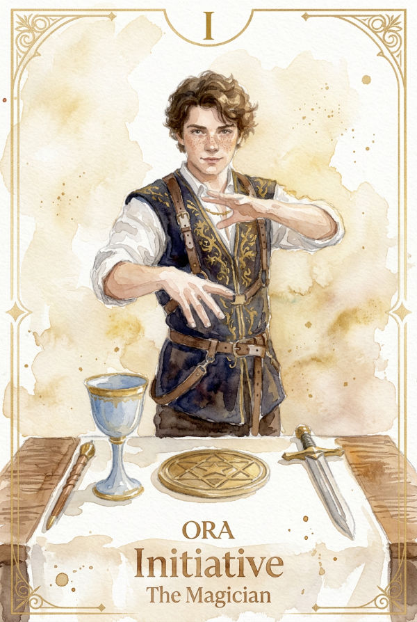 ORA Aquarelle — Le Magicien